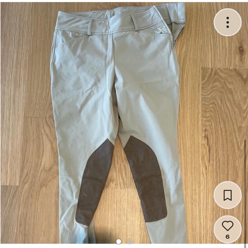 RJ classics tan breeches size 26